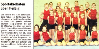 Freie Presse vom  23. Februar