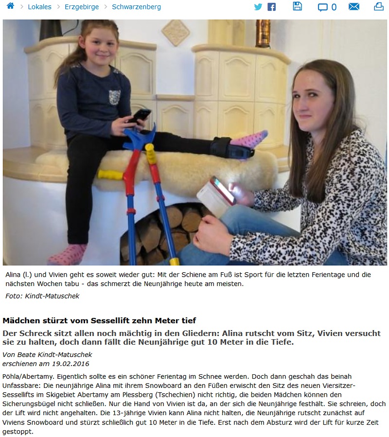 Freie presse vom 19.02.2016