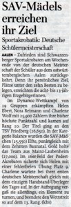 Freie Presse vom 10. Mai 2011