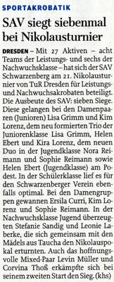Freie Presse vom 23.Nov.2013 Freie Presse vom 23.Nov.2013